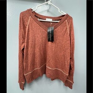 NWT paper crane sweater size small